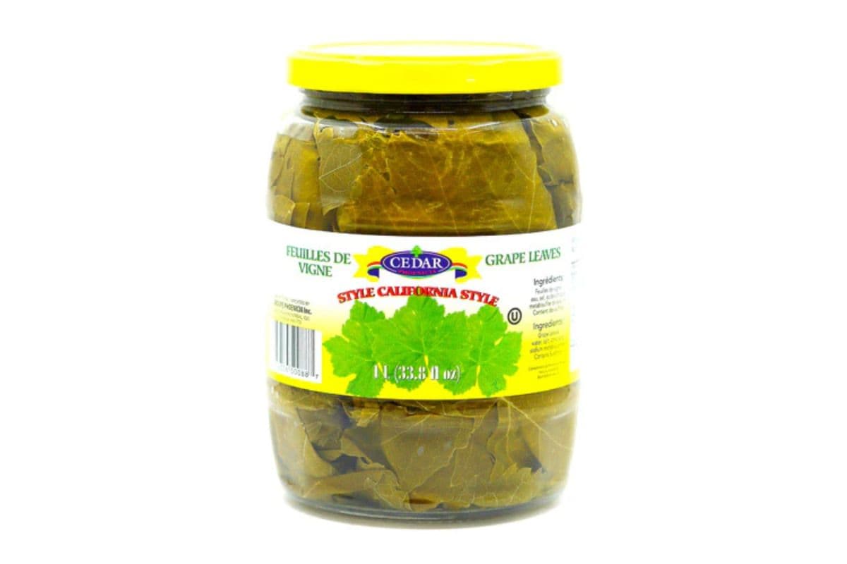 Cedar Pickled Grape Leaf (1L)