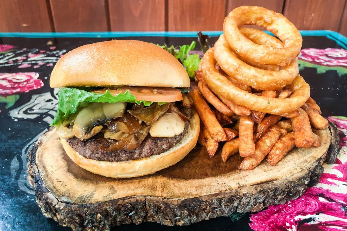 Plat burger sans-remord / No guilt Burger Plate