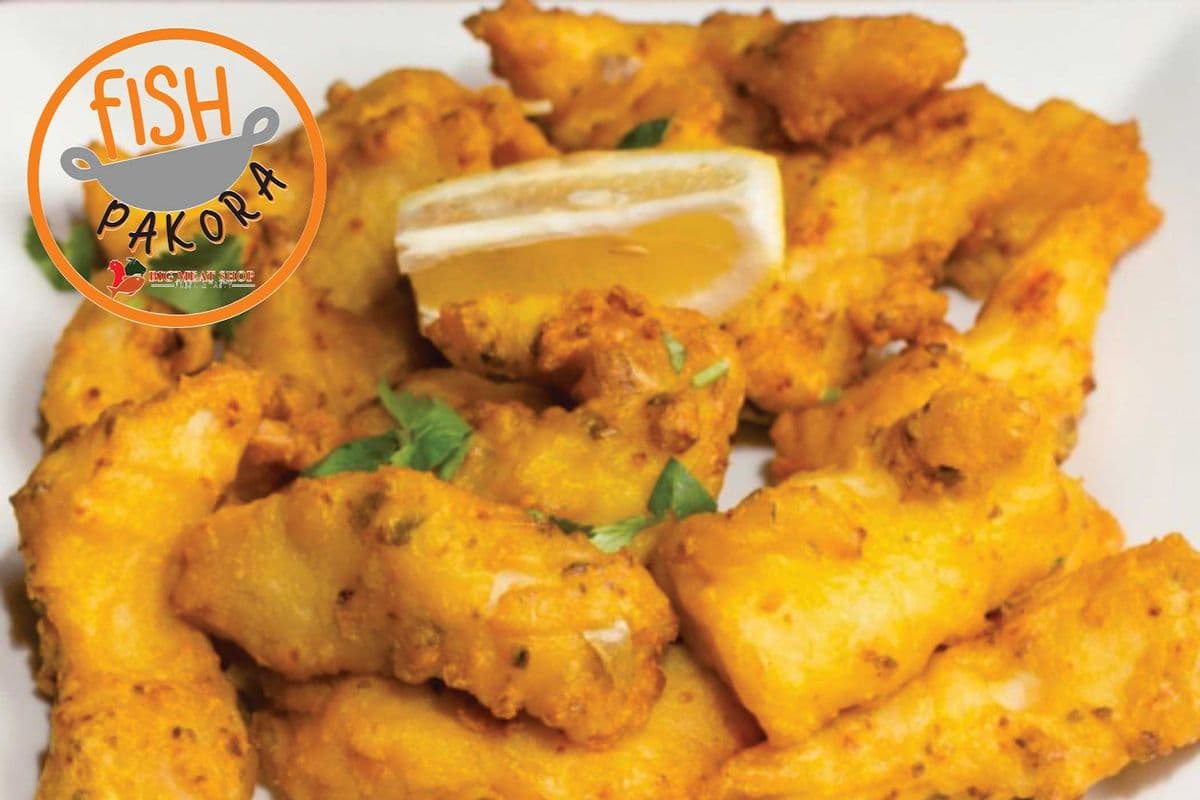 Baked Fish Pakora (Cooked)