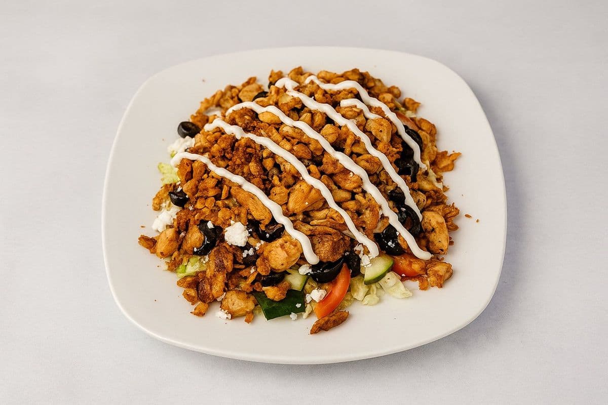 Alley Chicken on Ice Salad