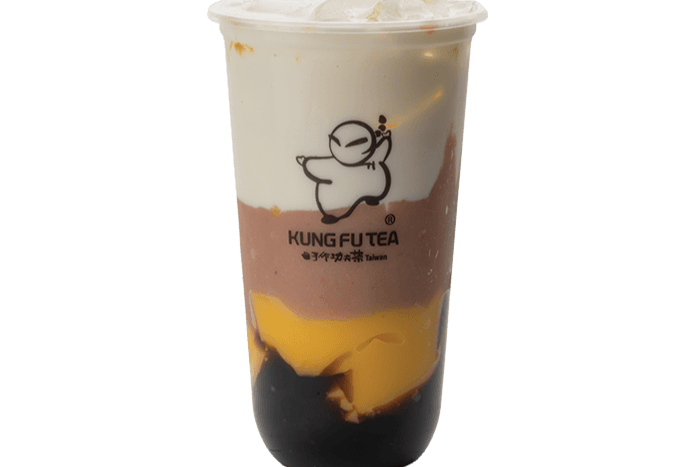 H9. Latté au taro / pouding et perles / Taro Pudding Pearl Latte
