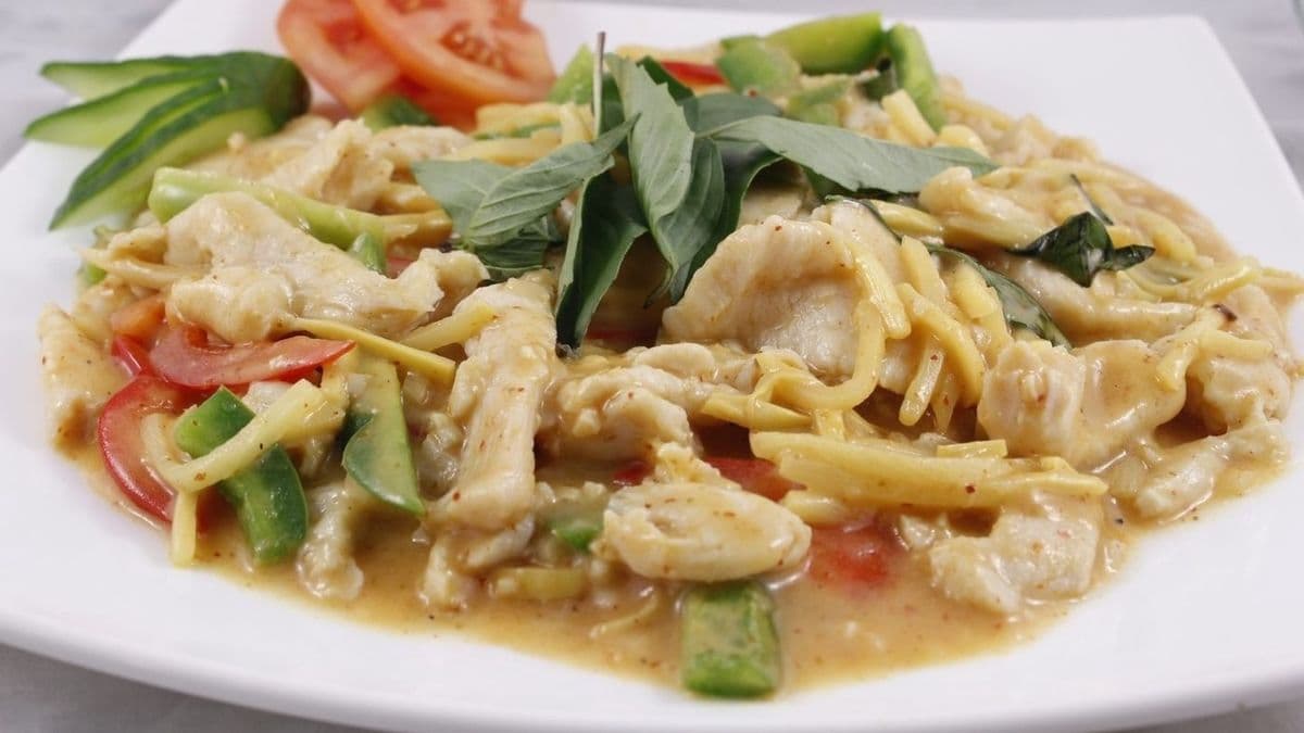 Poulet au cari et lait de coco / 咖喱鸡