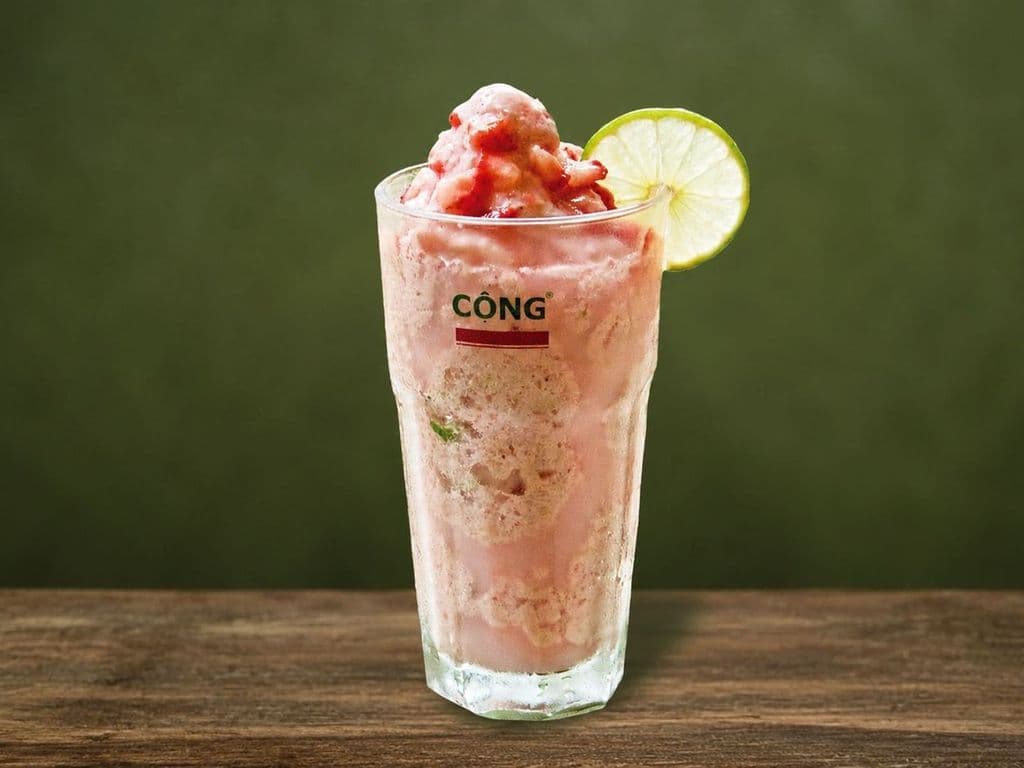 Strawberry Lime Freeze