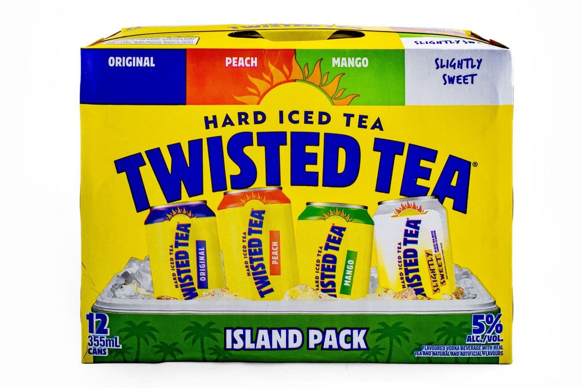 866653. Twisted tea Island Mix 12PC (1 x 12PC)