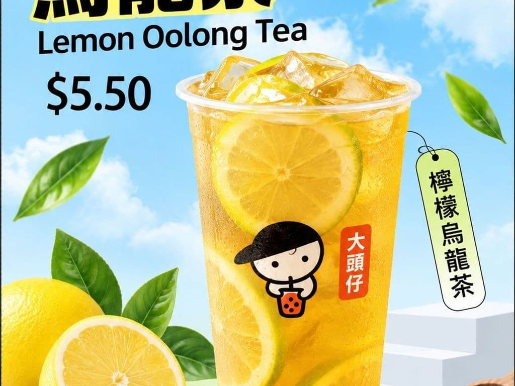 Oolong lemon tea