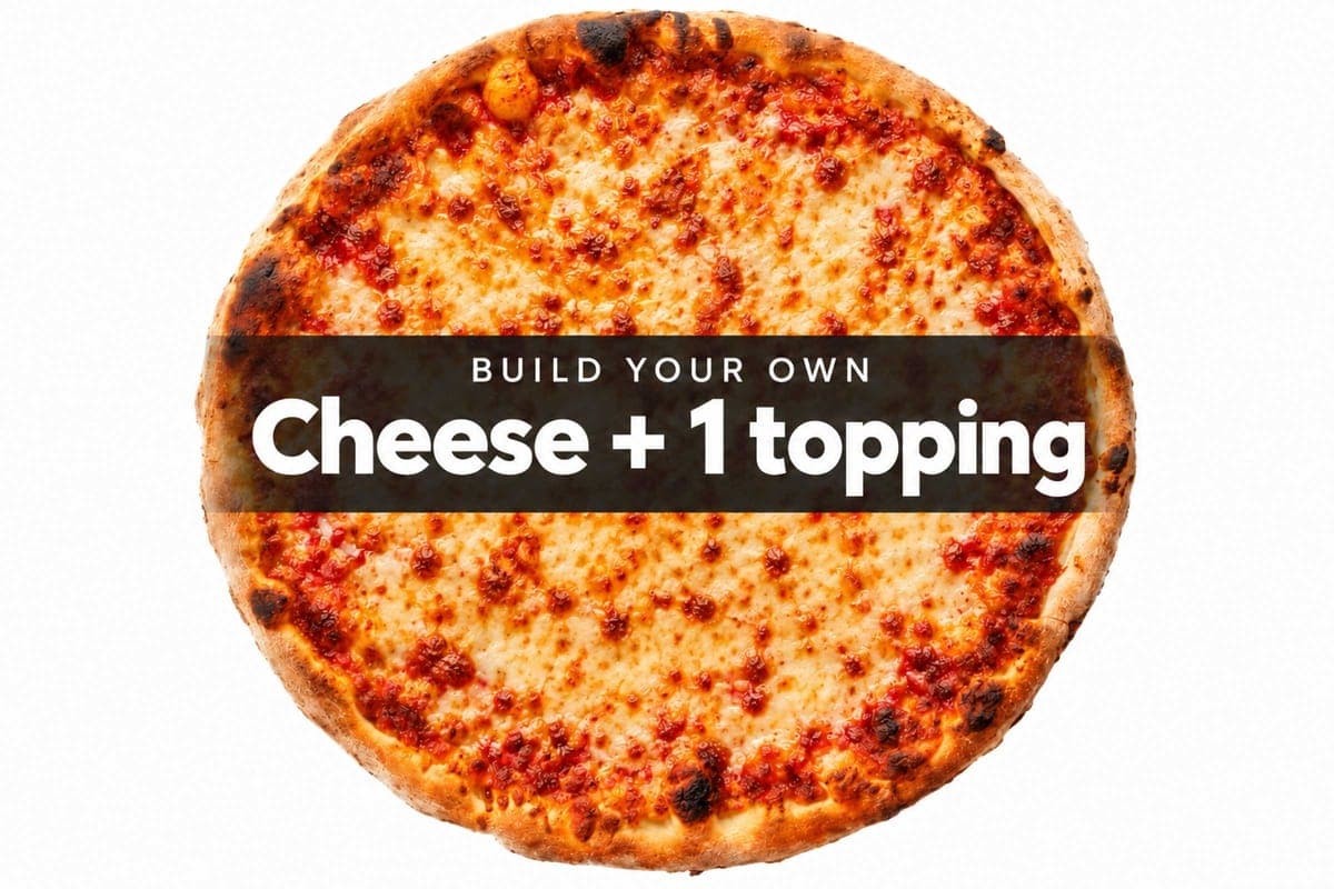 Baby Cheese Pizza with One Topping