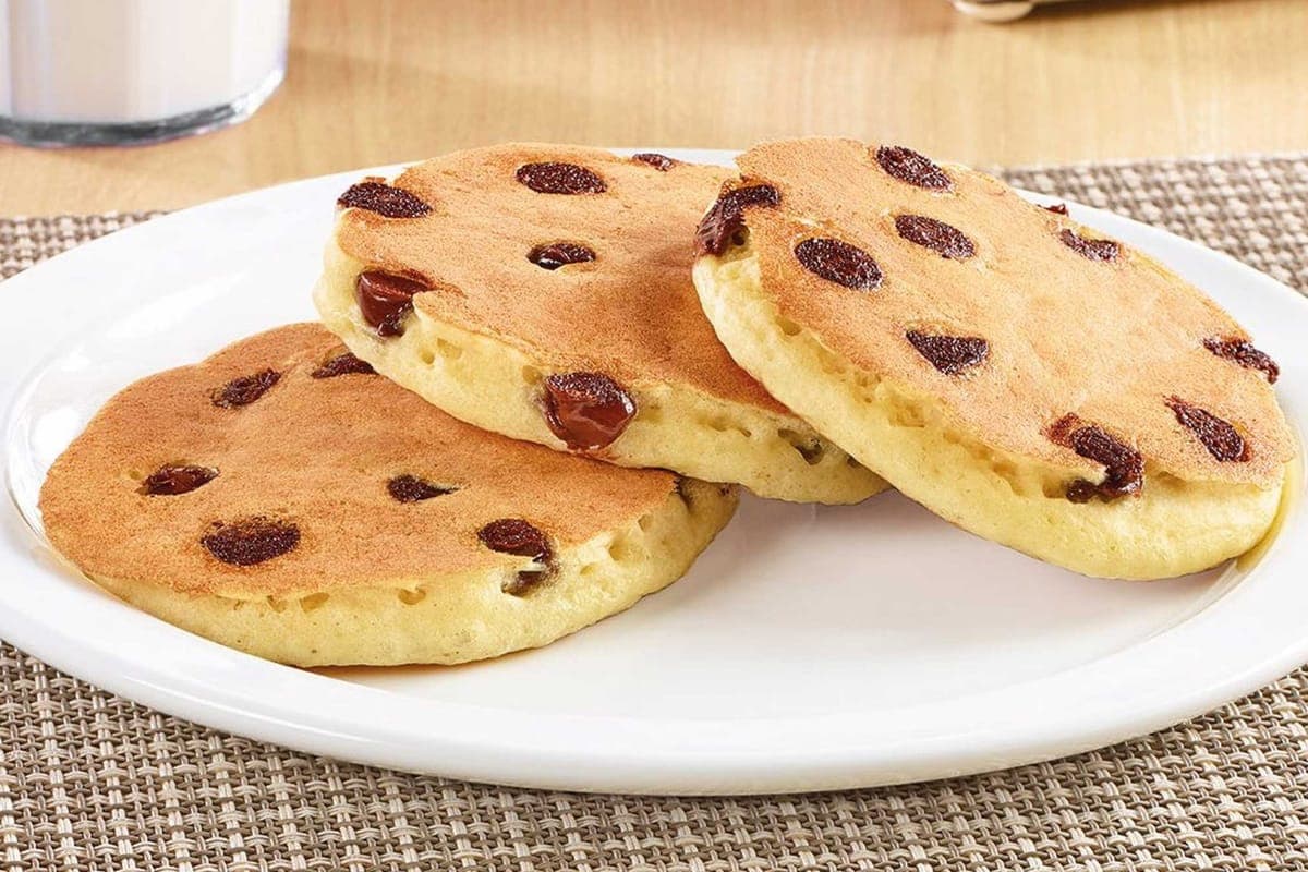 Jr Chocolate Chip Pancakes (350 Cals)