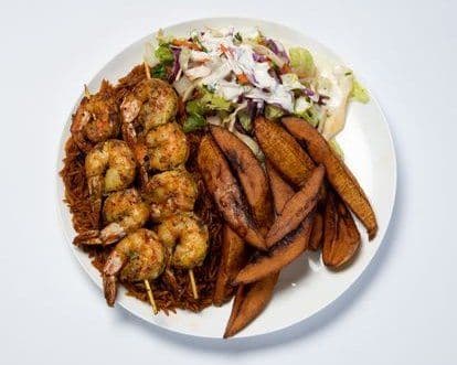 Shrimp Skewer Combo
