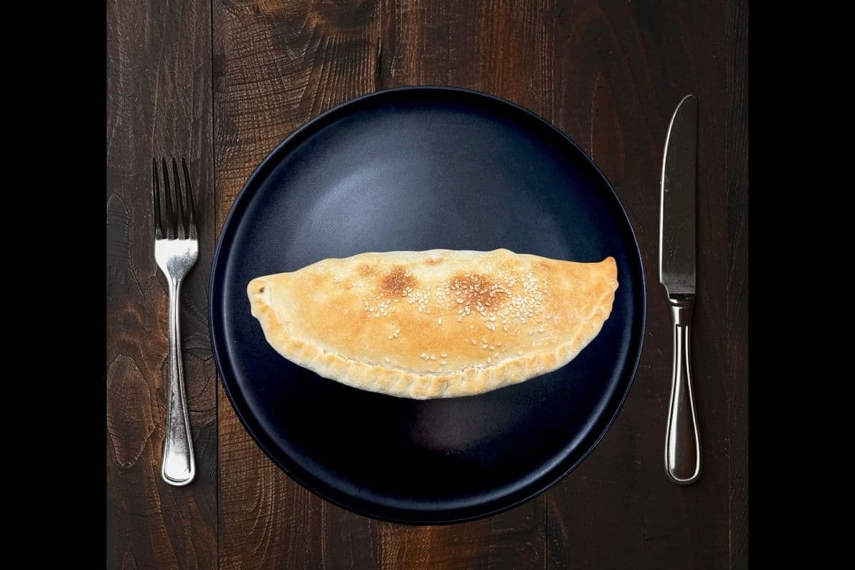 Spinach and Feta Cheese Pocket