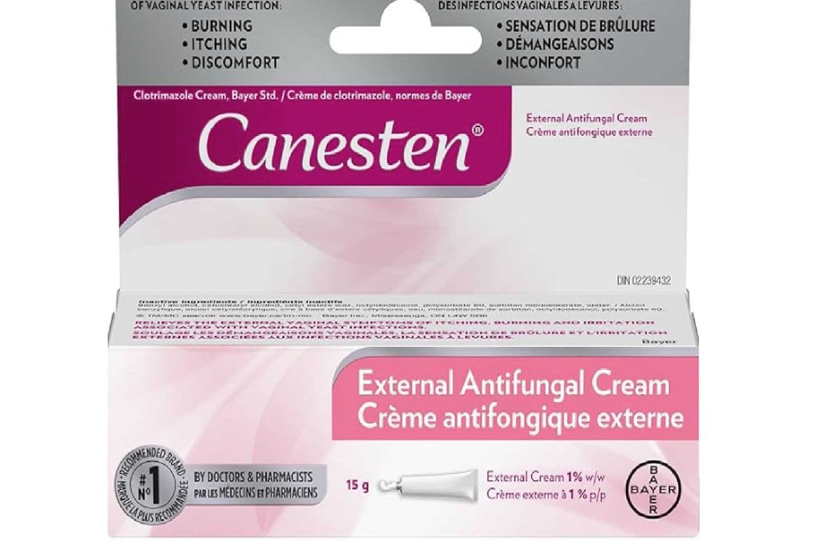 CANESTEN 1% EXTERNAL ANTIFUNGAL CREAM 15GM PACK (15 GM)