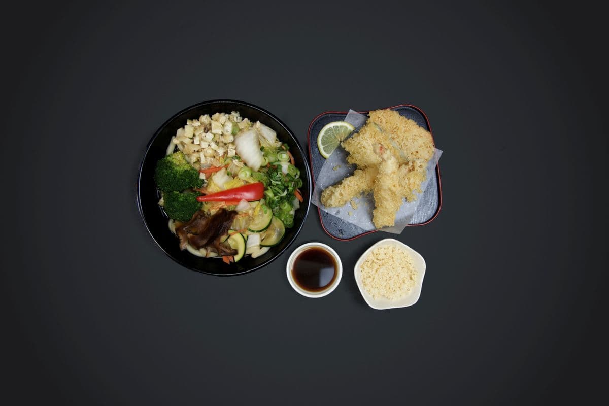 Tempura Udon (No Miso)