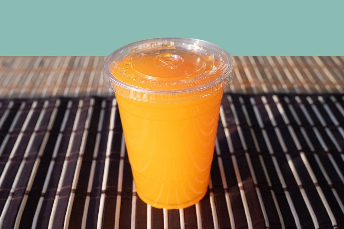 Homemade Peach Juice