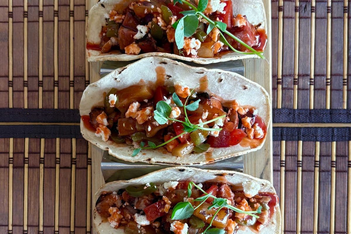 Hot Honey BBQ Tacos
