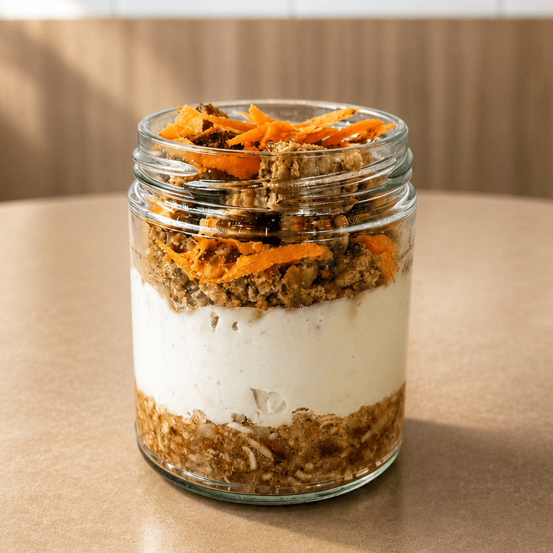 Vegan Carrot Cookie Dough Cheesecake
