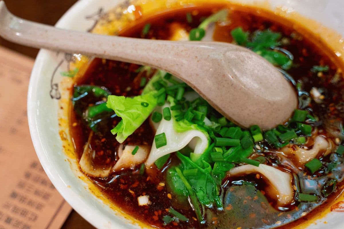 102. Sichuan Wontons (Spicy)