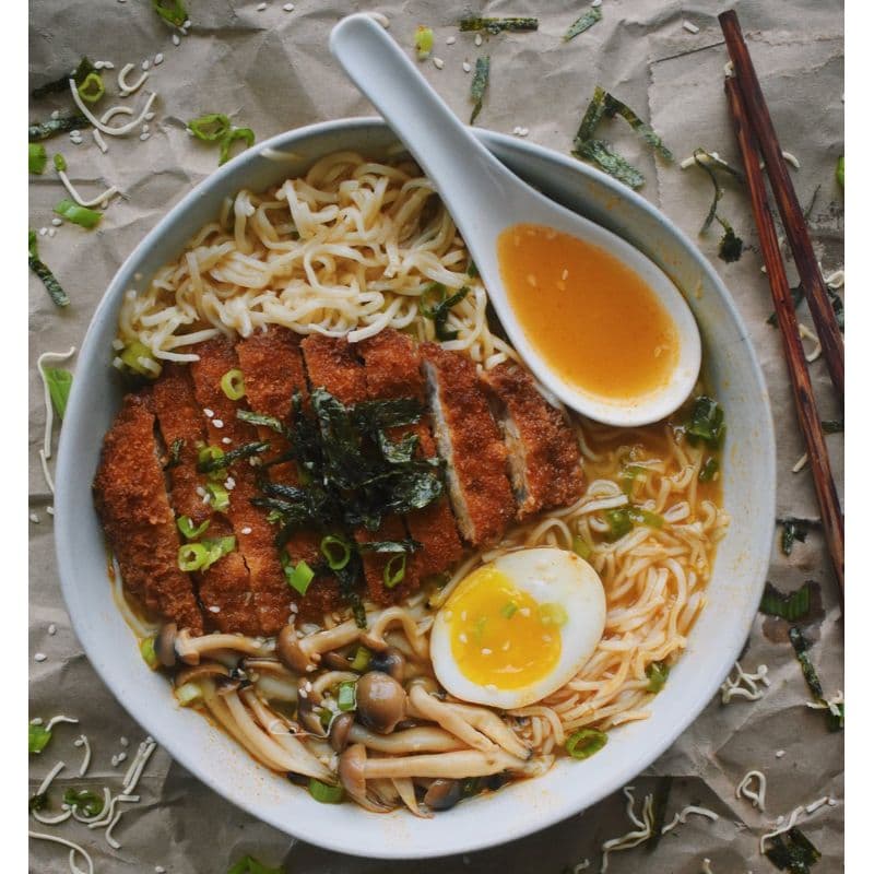 Katsu Pork Ramen Noodle Soup (A914)