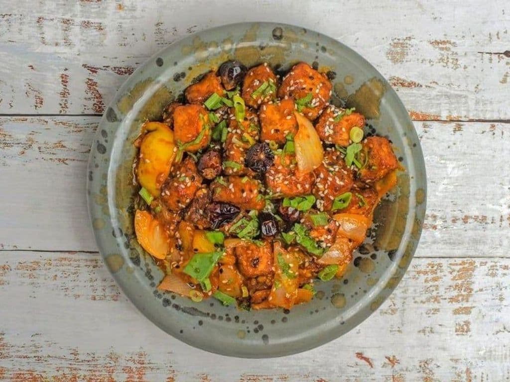 Guntur Chilli Paneer (Vegetarian)