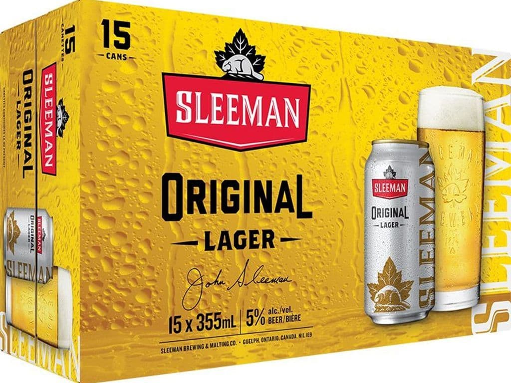 Sleeman Original Lager Cans (355 ml x 15 ct)