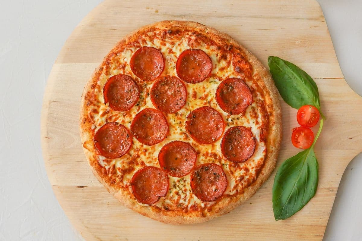 Pizza pepperoni