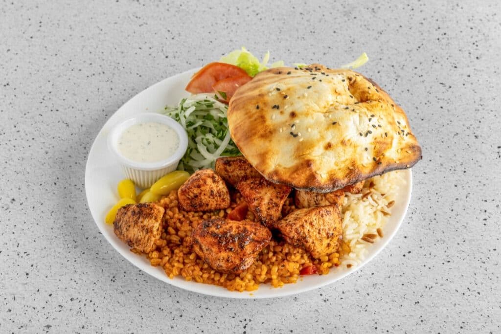 Chicken Shish Plate