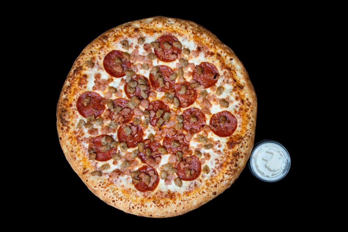 Small Three-Topping Pizza & Dip