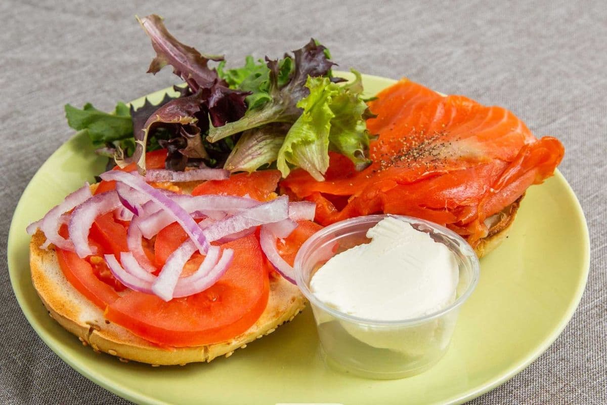 Smoked Salmon Bagel