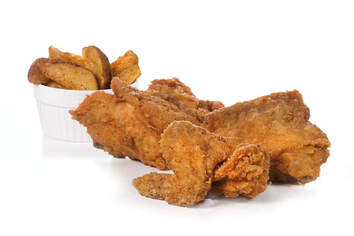 3 Pieces of Chicken with Taters