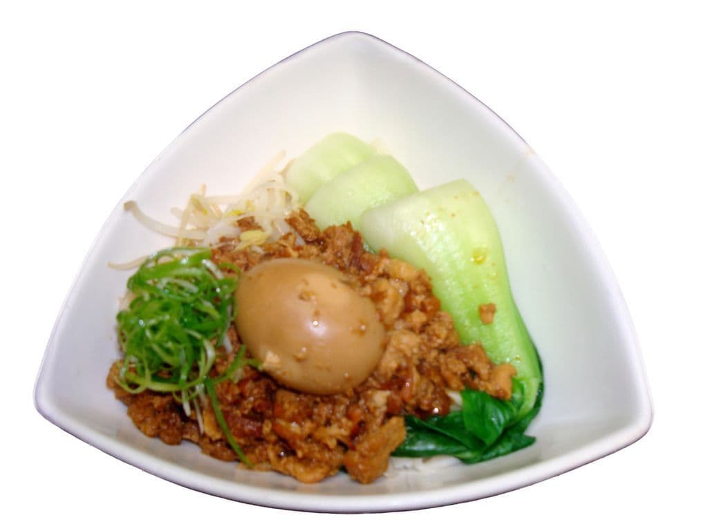 Meat Sauce Noodle with Marinated Egg(乾麵)