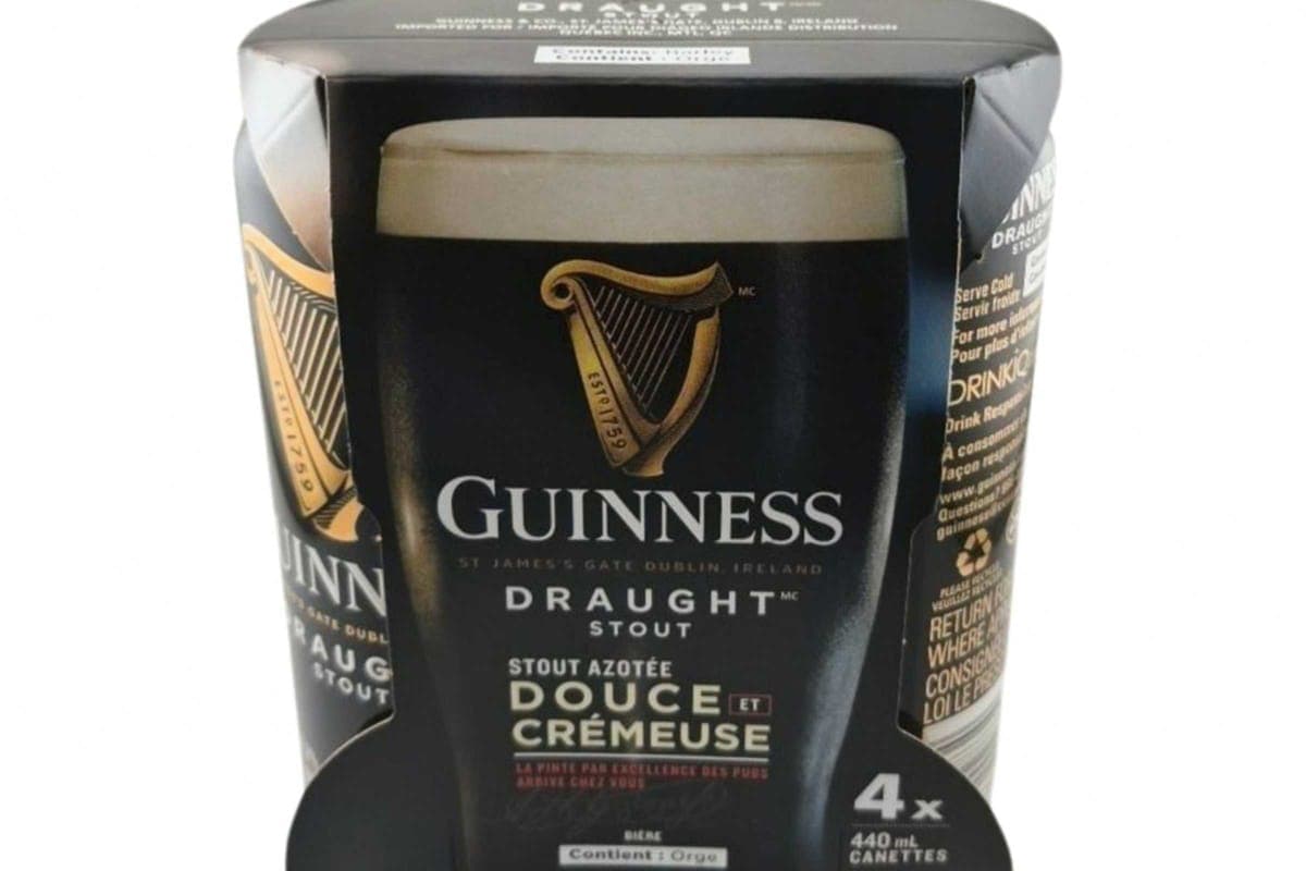 Guinness Draught (4 Cans) (4 x 440 ml)