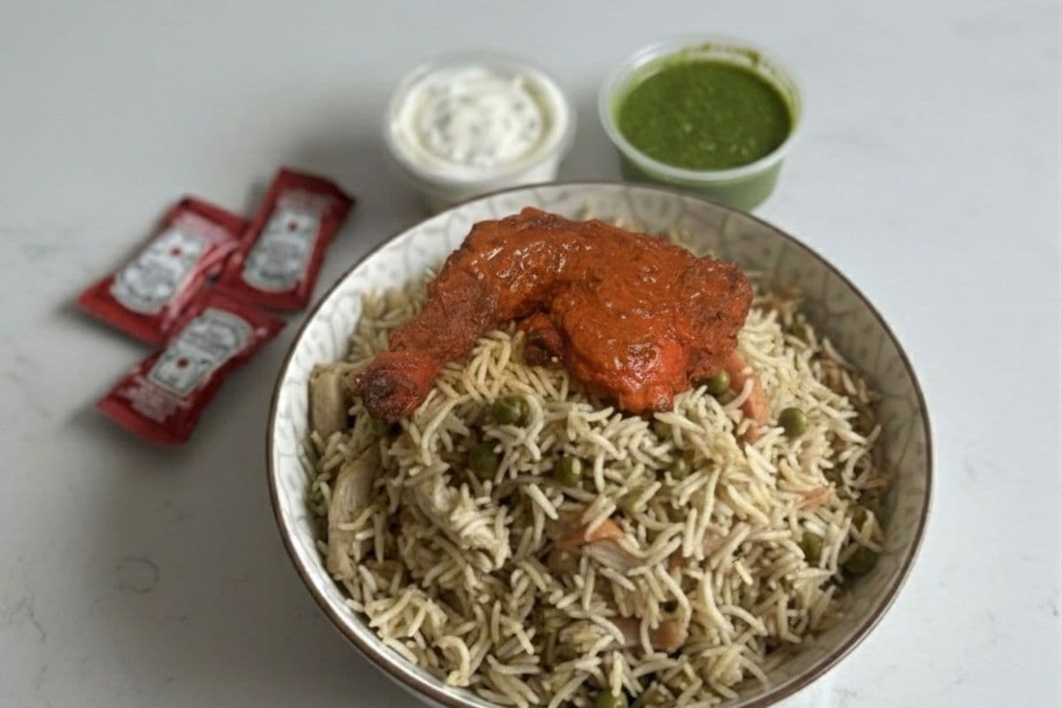 Chicken fried rice + shawaya chicken deal