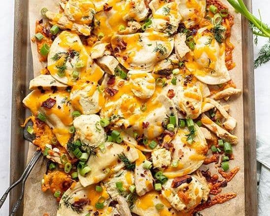 Chicken Bacon Ranch Pierogi