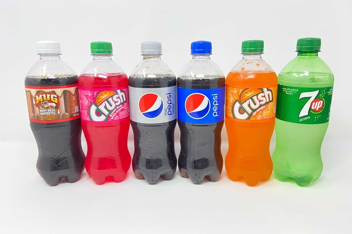 Boissons gazeuses en bouteille (591 ml) / Bottled Soft Drinks (591 ml)