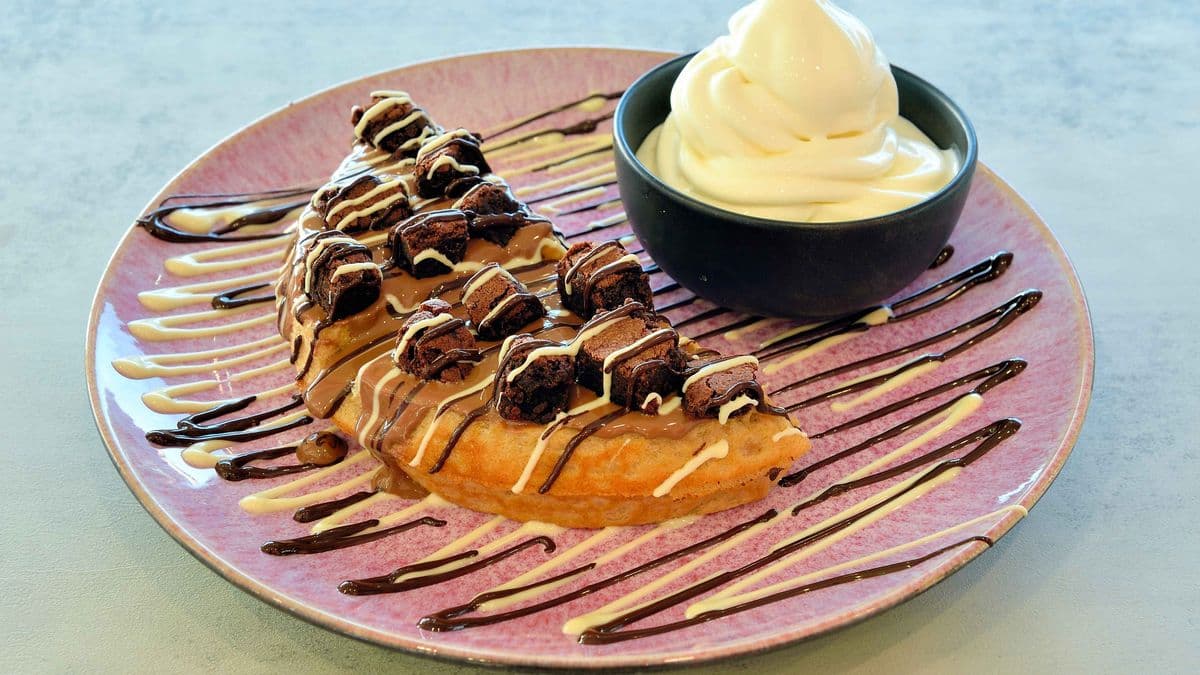 Mr. Brownie Waffle