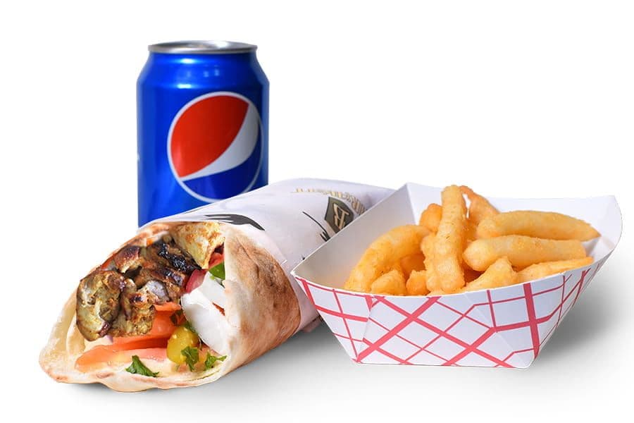 Beef Kabob Wrap