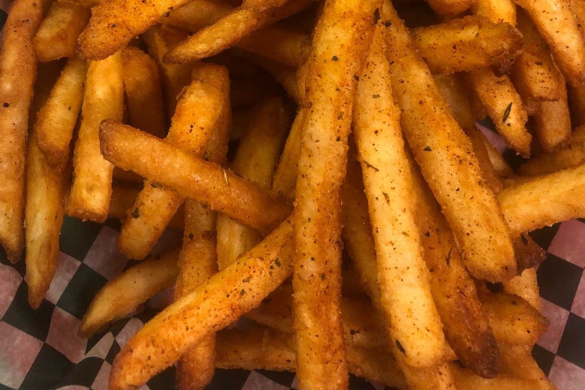 large Cajun fries