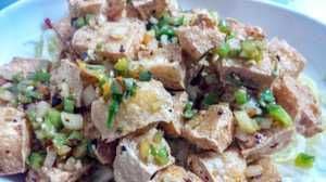 Salt and Garlic Tofu