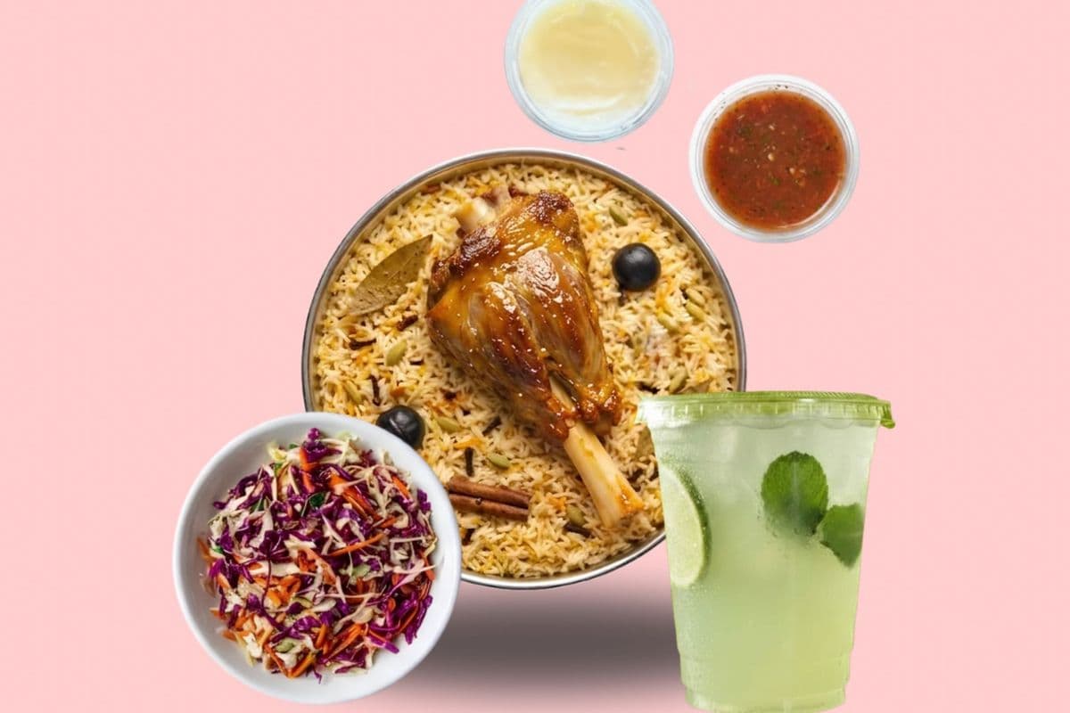 Lamb Shank Mandi Combo