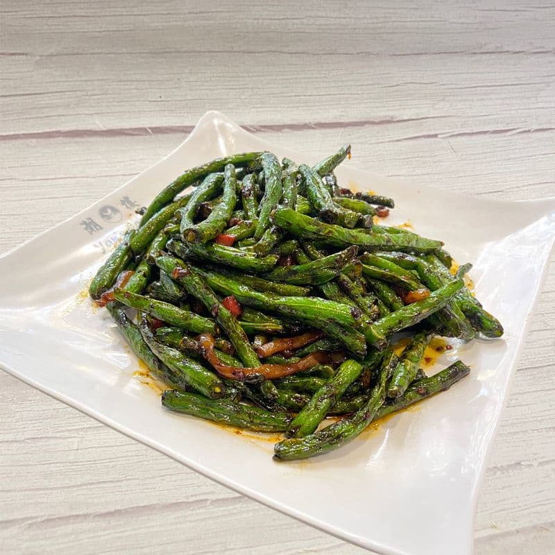 (Lunch Special) Hot and Spicy String Beans with Minced Pork / 乾煸四季豆 (廚)