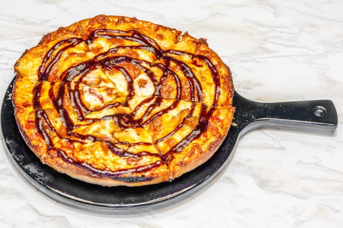 Small BBQ Shawarma Pizza