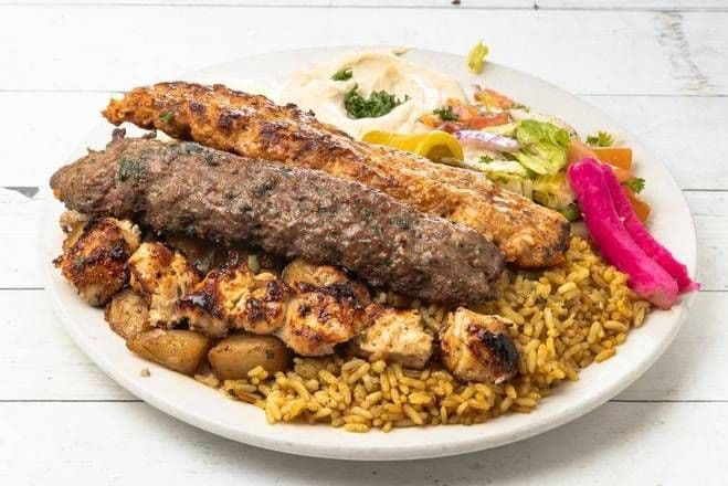 3 Skewers Mix / / 3 Brochettes Mixte