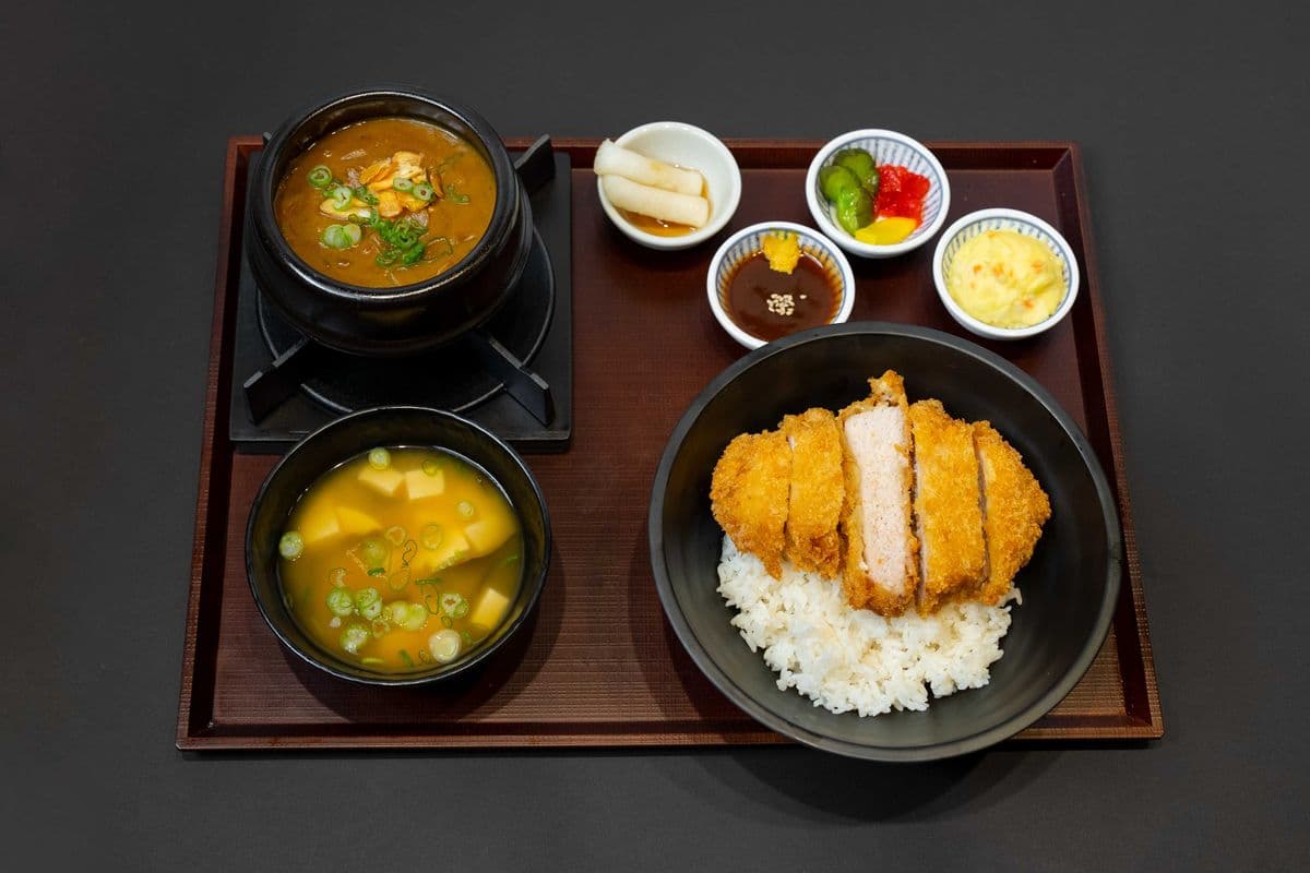 Curry Don Katsu Set
