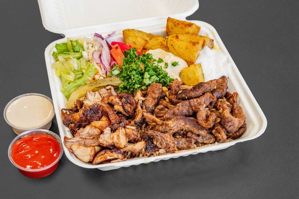 Mixed Shawarma Platter