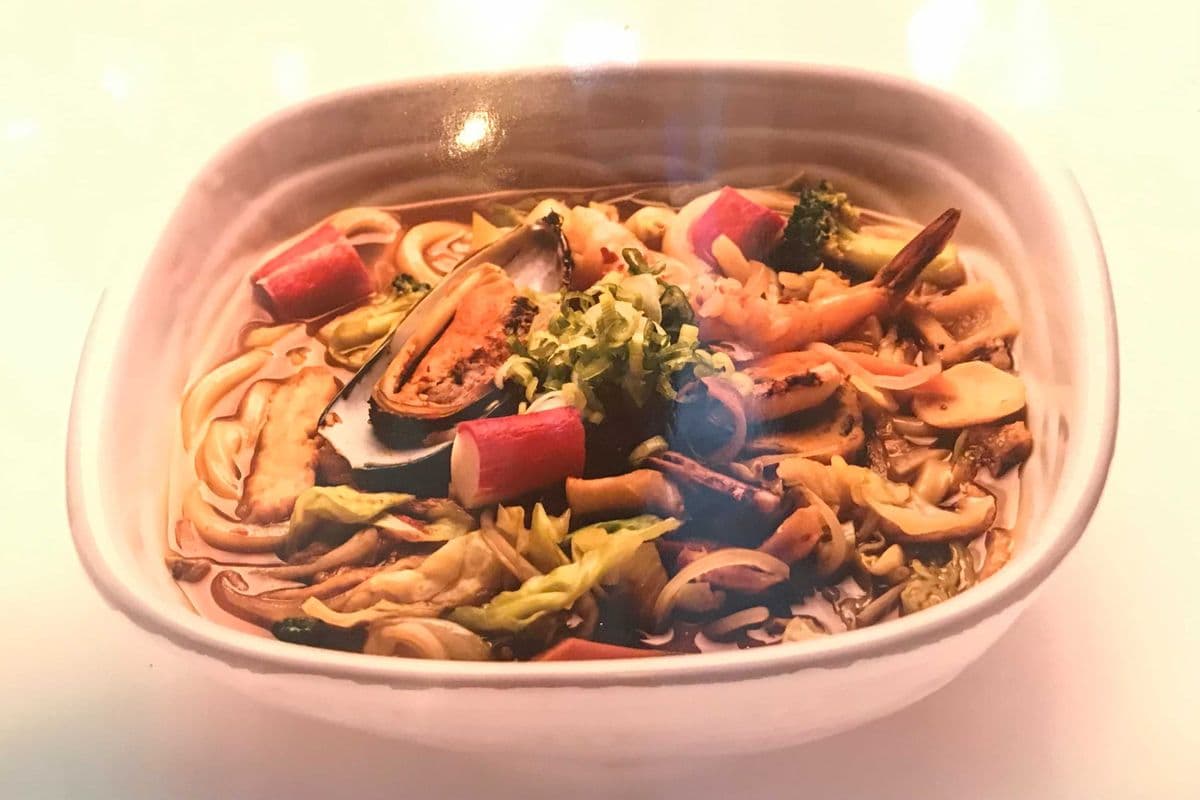 Spicy Seafood Udon