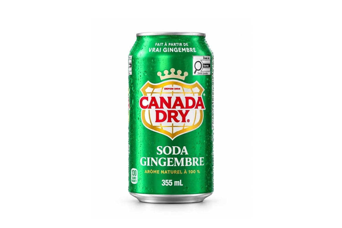 Canned Ginger Ale (355 ML)