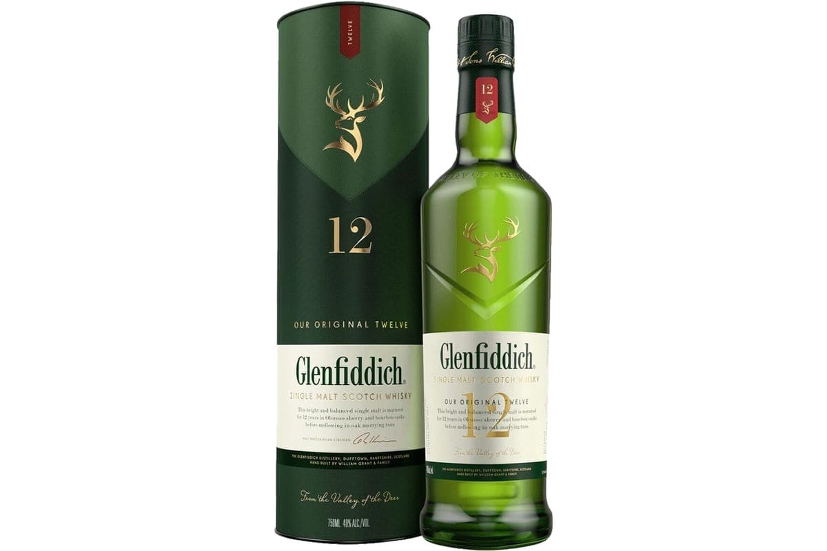 Glenfiddich 12yr Single Malt Scotch Whisky 750ml