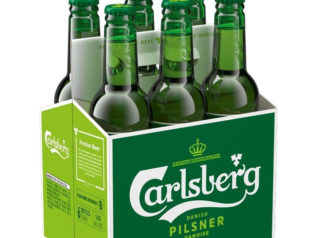Carlsberg Pilsner Bottles 330ml (6 pack)