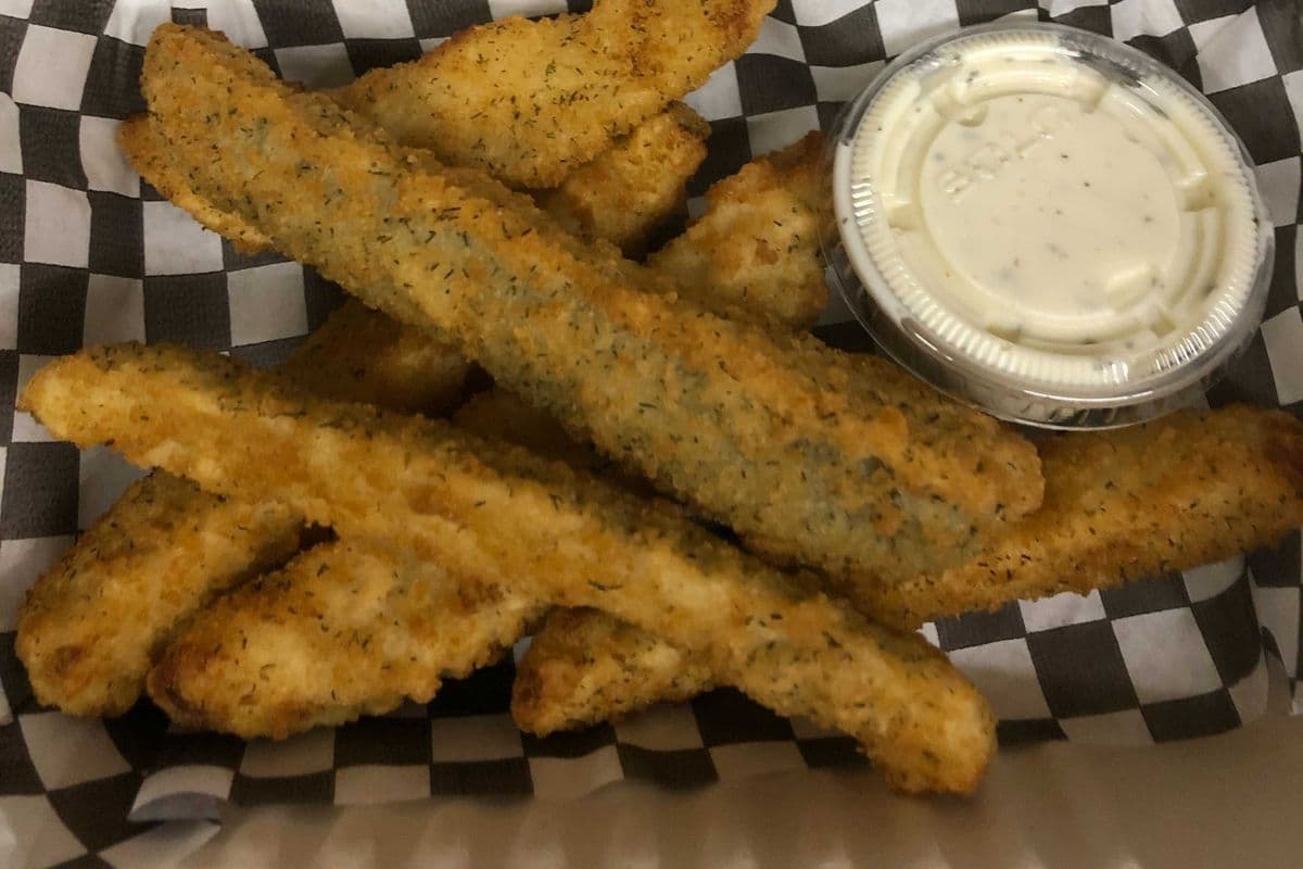 Deep-Fried Dill Pickles