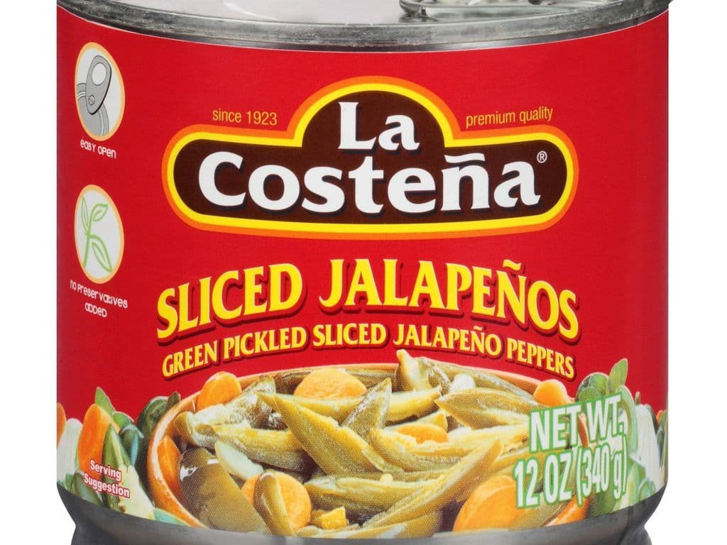 La Costena Sliced Jalapenos 340g/12oz