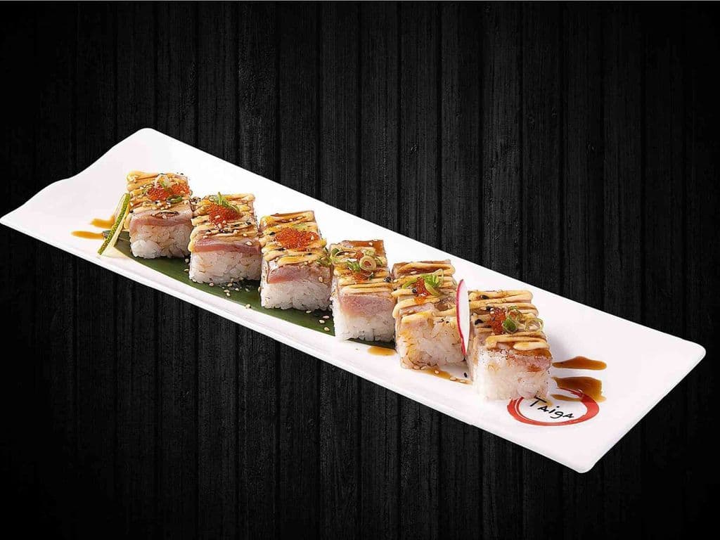 Pressed Tuna Sushi
