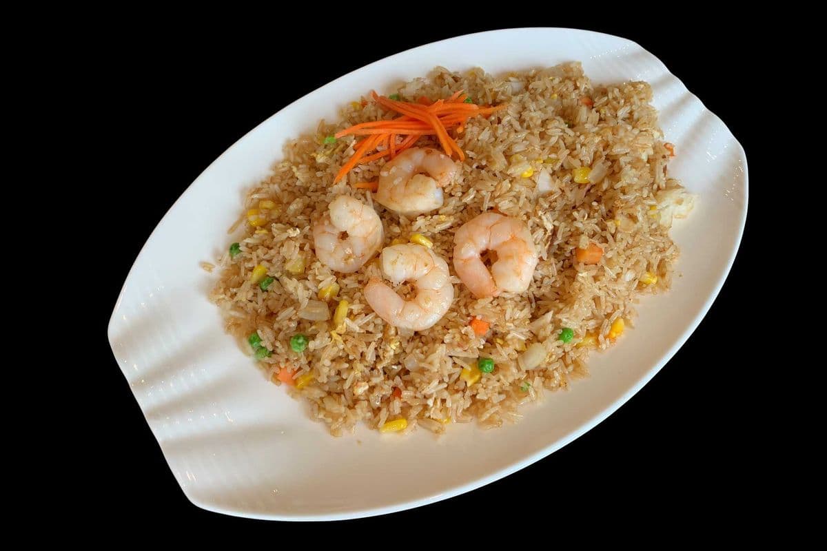 F01. Shrimp Fried Rice with Mix Vegetables
